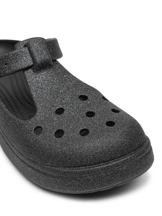 Crocs Crocs Natikači Classic Mary Jane Glitter Clog 210737 Siva
