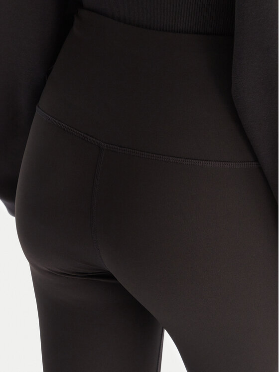 Tommy Jeans Tommy Jeans Leggings Silver Script DW0DW21830 Schwarz Slim Fit