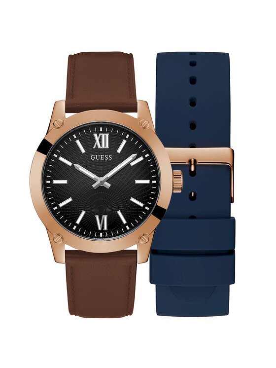 Guess Guess Zegarek GW0630G3 Różowe złoto