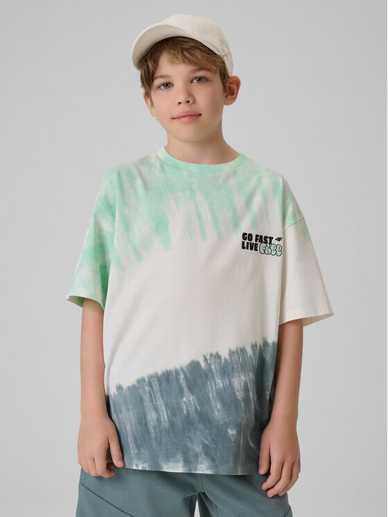 4F 4F T-Shirt SKATE & RIDE Kolorowy Loose Fit