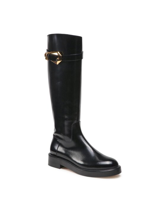 Alberta Ferretti Alberta Ferretti Čizme ispod koljena 22251A6201 8005 Crna