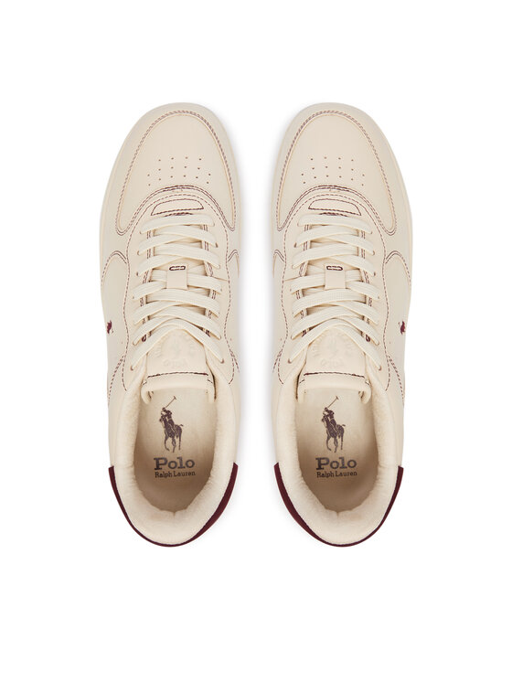 Polo Ralph Lauren Polo Ralph Lauren Sneakersy Masters CRT 809P15490003 Kremowy