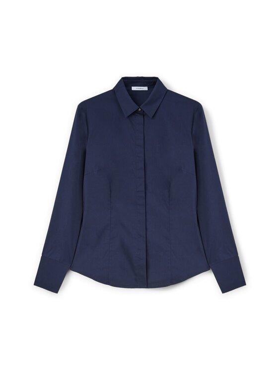 Motivi Motivi Camicia 5326Q800737N034 Blu Regular Fit