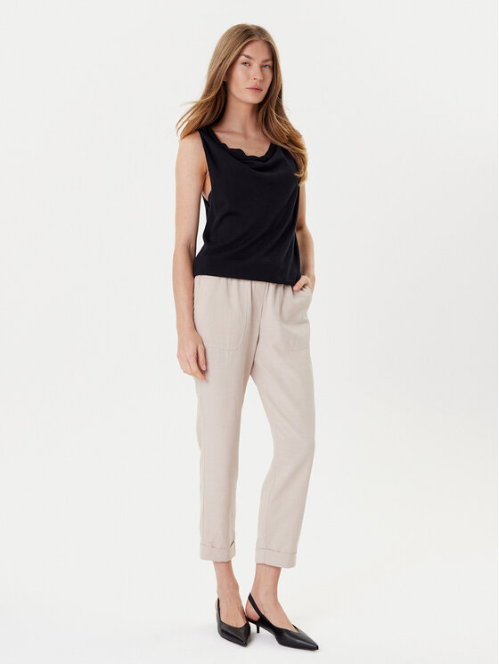 TATUUM Tatuum Spodnie materiałowe Sudiki T2506.147 Beżowy Slim Fit