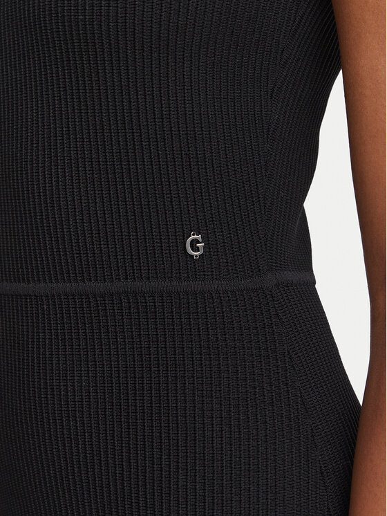 Guess Guess Φόρεμα καθημερινό W6BK88 Z1920 Μαύρο Slim Fit