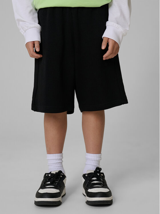 4F 4F Szorty sportowe WAVE RIDERS CLUB Czarny Loose Fit