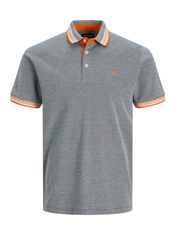 Jack & Jones Jack & Jones Polokošile Paulos 12136668 Šedá Slim Fit