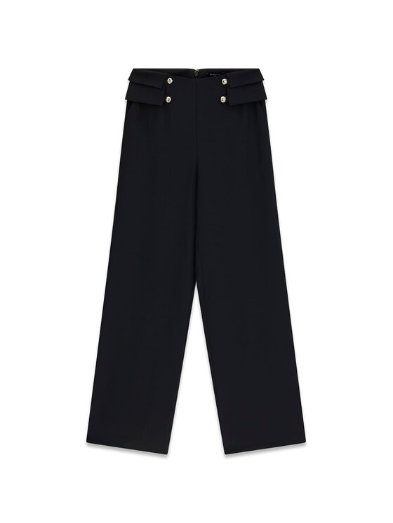Guess Guess Kalhoty z materiálu 183517 Černá Slim Fit