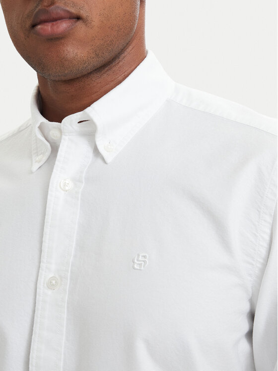 BOSS BOSS Košeľa H-Liam 50566988 Biela Regular Fit