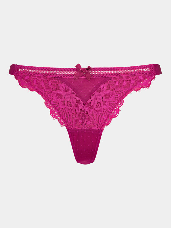 Hunkemöller Stringi Bessie String R 202657 Rozā