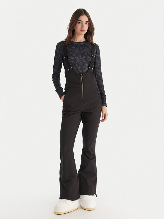 Roxy Roxy Lyžařské kalhoty Summit Bib PT ERJTP03291 Černá Skinny Fit