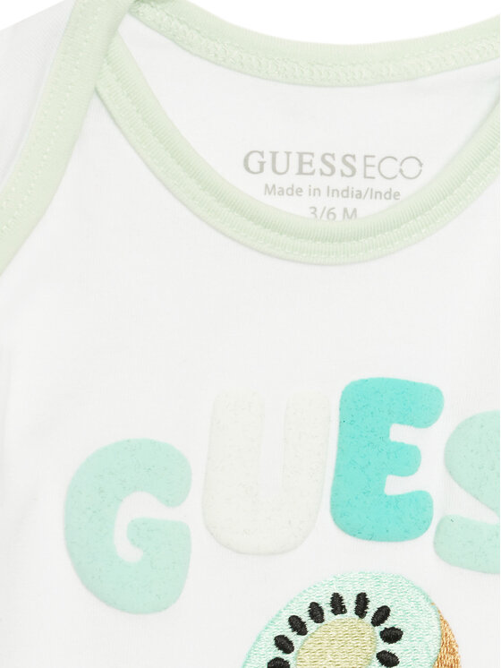 Guess Guess Set pentru bebeluși H6GW05 KF891 Verde deschis Regular Fit