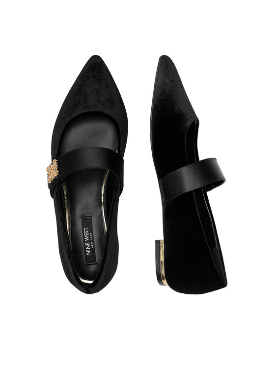 Nine West Nine West Baleriny 8168-1 Czarny