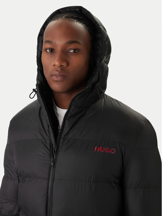 HUGO HUGO Ziemas jaka Mati2541 50546909 Melns Slim Fit