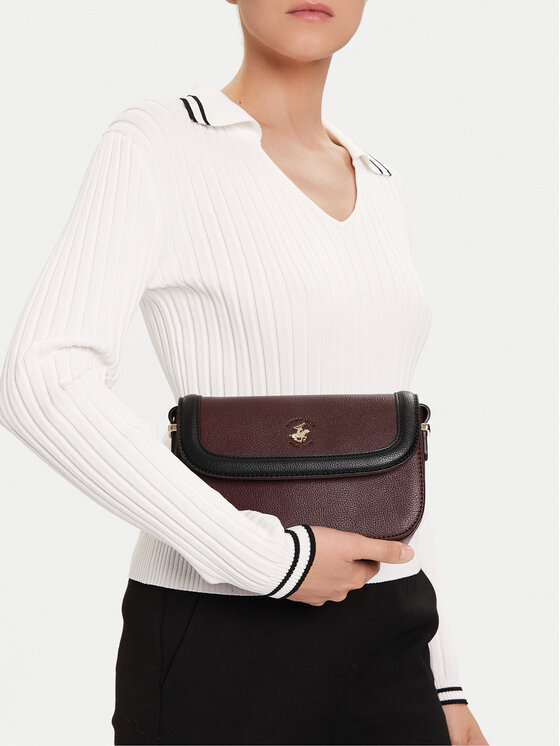 Beverly Hills Polo Club Torebka C-BHPC-L-005-08 Bordowy