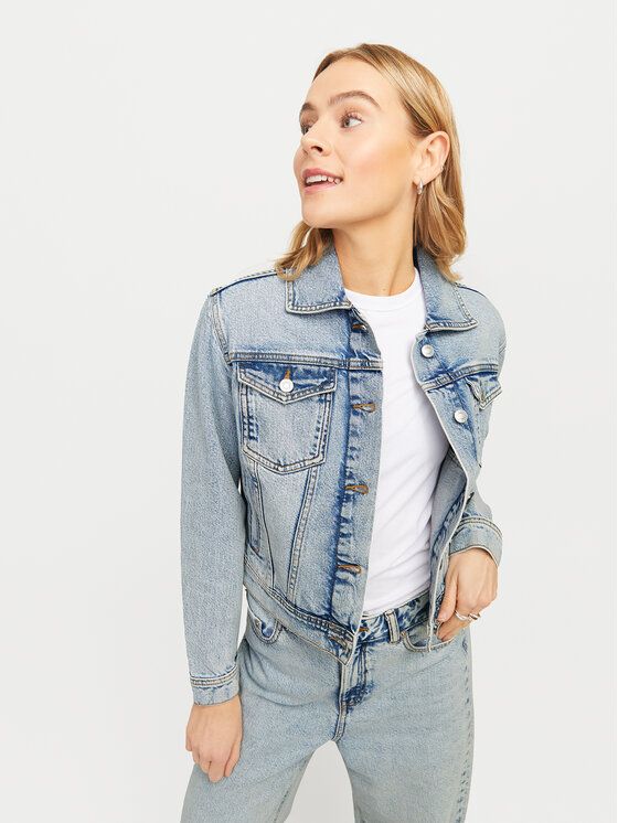 JJXX JJXX Farmer kabát Alys 12269101 Kék Regular Fit