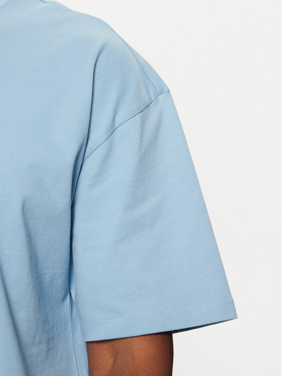 HUGO HUGO T-Shirt Nalono 50509776 Niebieski Relaxed Fit