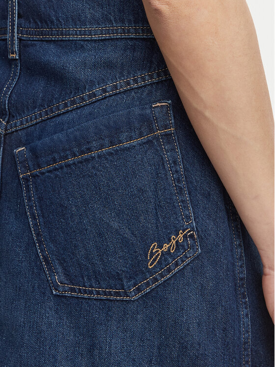 BOSS BOSS Jeans suknja 50559404 Plava Regular Fit