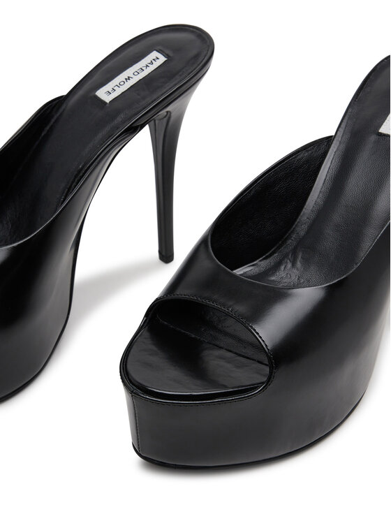 Naked Wolfe Naked Wolfe Şlapi Fab Negru
