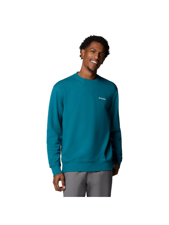 Columbia Columbia Bluza Columbia Marble Canyon French Terry Crew Zielony Regular Fit