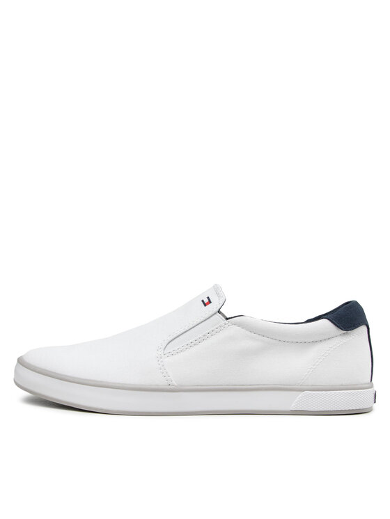 Tommy Hilfiger Tommy Hilfiger Teniși Harlow 2D FM0FM00597 Alb