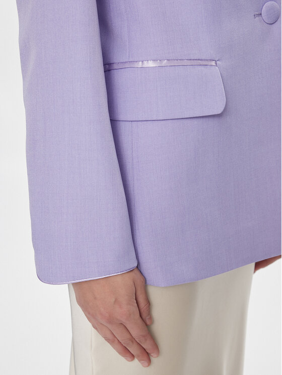 Fracomina Fracomina Sakko FR24SJ3001W67401 Violett Regular Fit