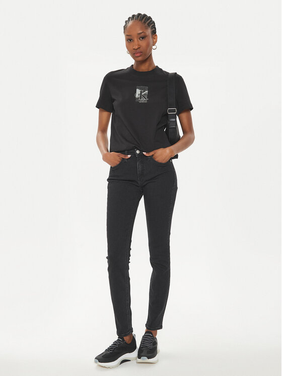 Calvin Klein Jeans Calvin Klein Jeans Džinsai J20J223632 Juoda Skinny Fit