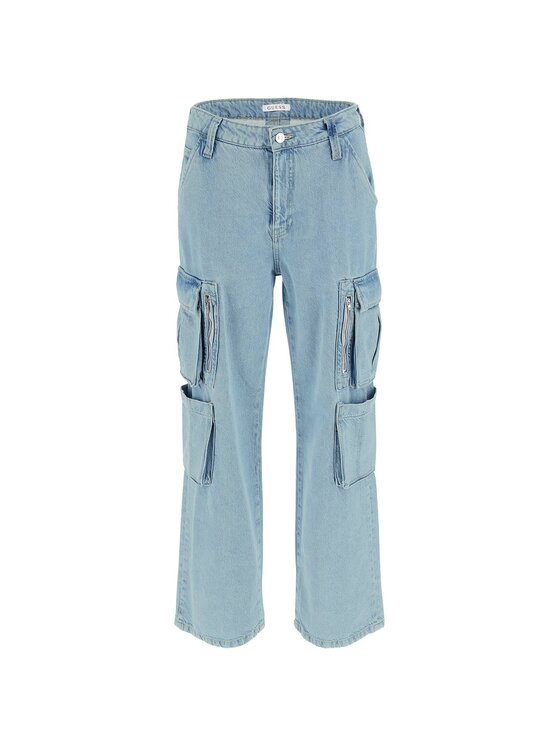 Guess Guess Jeansy 166843 Niebieski Relaxed Fit