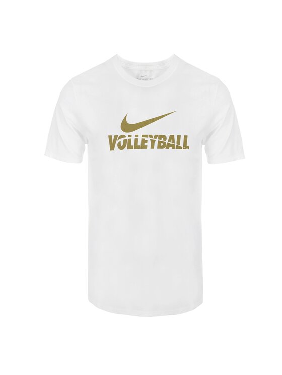 Nike Nike T-Shirt TRAINING TEE Biały Basic Fit