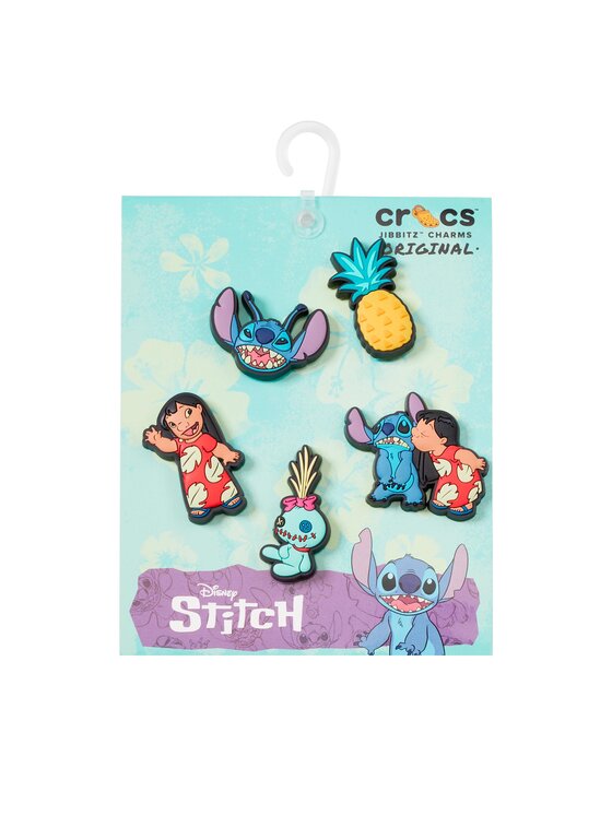 Crocs Décoration pour chaussures Disney Lilo and Stitch 5 Pack 10010000  Multicolore