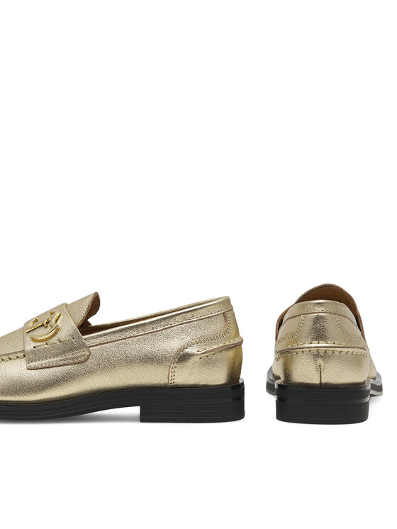 Eva Minge Eva Minge Slipper MICHELLE-0107 Goldfarben