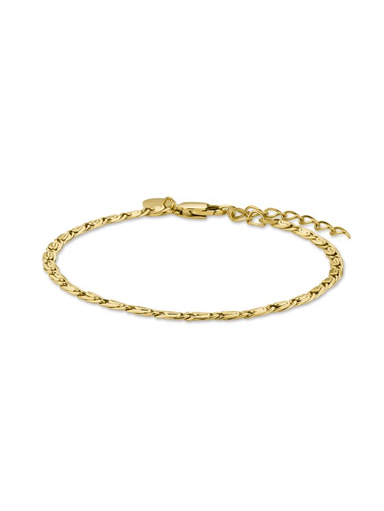 Rosefield Rosefield Bransoletka Swirl Bracelet Gold Złoty