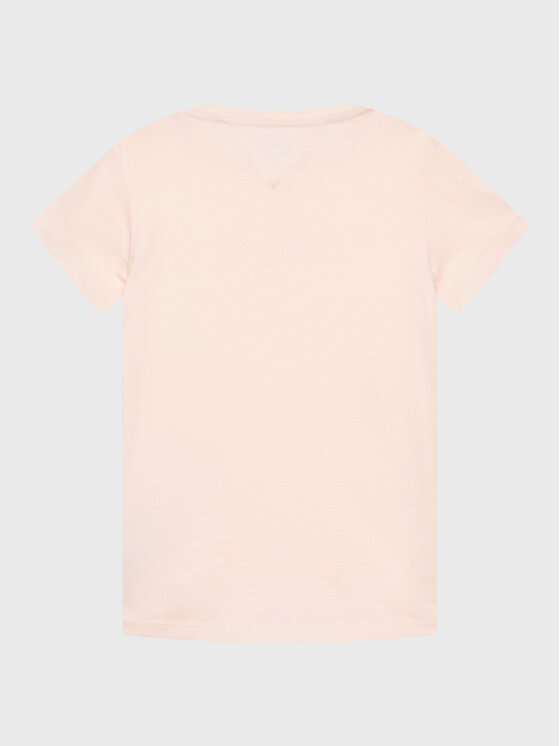 Tommy Hilfiger Tommy Hilfiger Póló és rövidnadrág szett KG0KG07281 D Rózsaszín Regular Fit