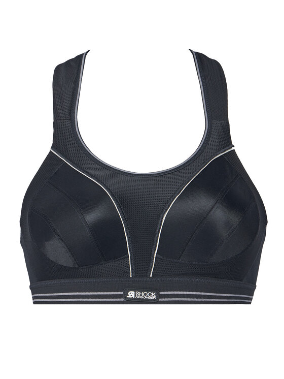 Shock Absorber Shock Absorber Biustonosz top Ultimate Run U10046 Czarny