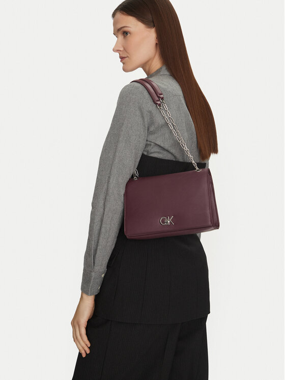 Calvin Klein Calvin Klein Torebka K60K612810 Bordowy
