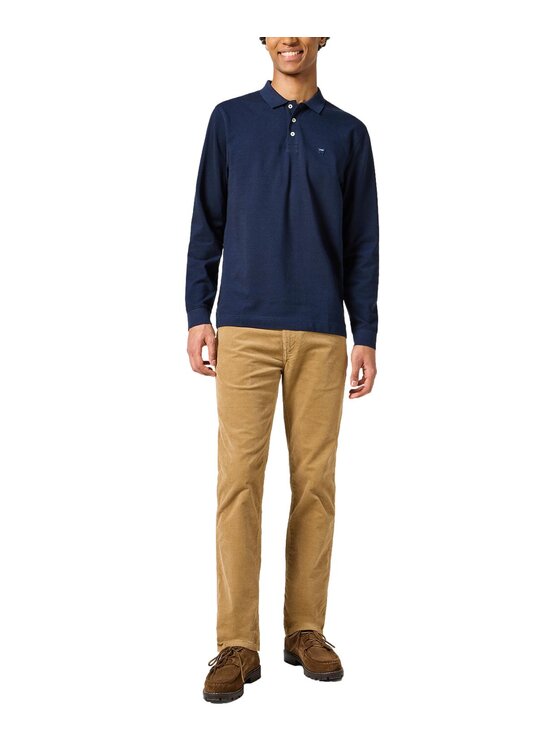 Wrangler Wrangler Spodnie materiałowe 112357407 Brązowy Regular Fit