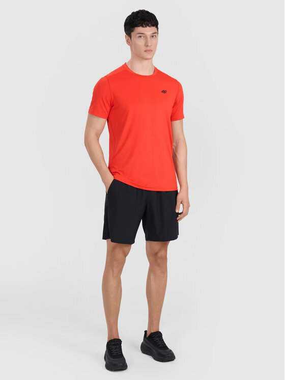 4F 4F Športové kraťasy 4FWMM00TFSHM1311-20S Čierna Regular Fit