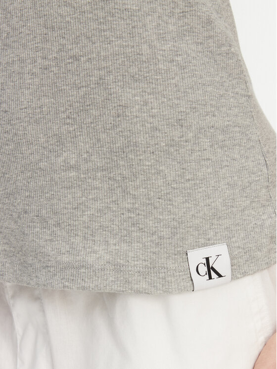Calvin Klein Underwear Calvin Klein Underwear Топ LV00QS7492 Сірий Slim Fit