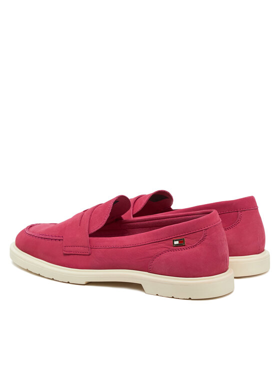 Tommy Hilfiger Tommy Hilfiger лоуфъри с дебела подметка FW0FW08679 Розов
