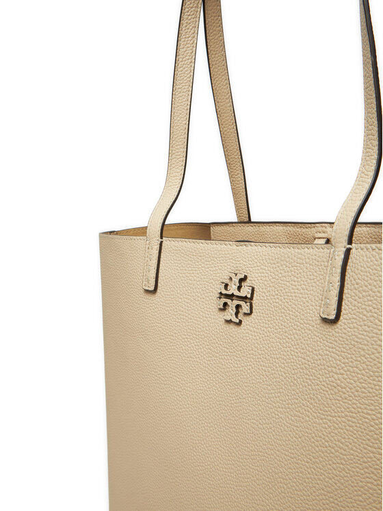 Tory burch gold mcgraw tote sale