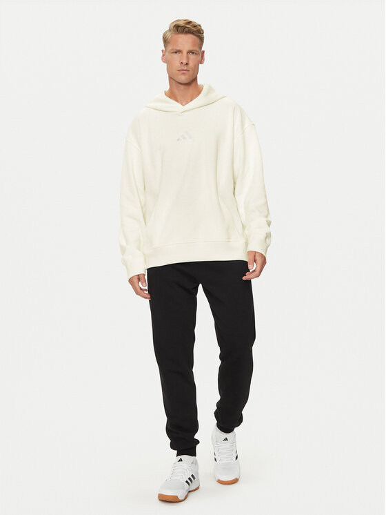 adidas adidas Felpa Elevated ALL SZN Terry Loop IY6577 Bianco Loose Fit