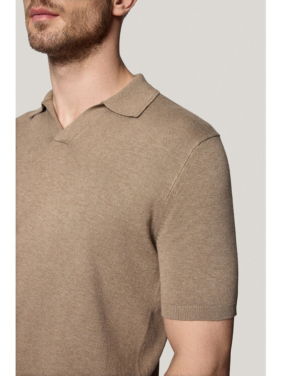 Próchnik Próchnik Polo PM6 PO073125000047 Beżowy Regular Fit