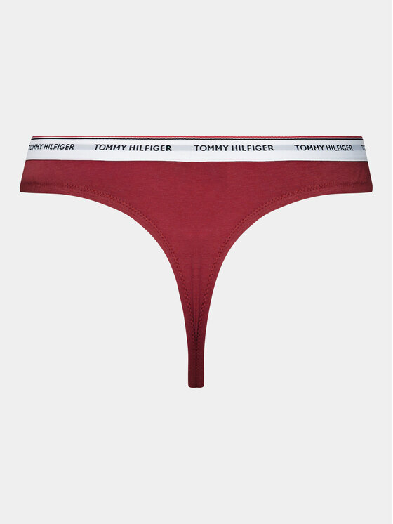 Tommy Hilfiger Tommy Hilfiger Komplet 3 par stringów UW0UW04894 Kolorowy