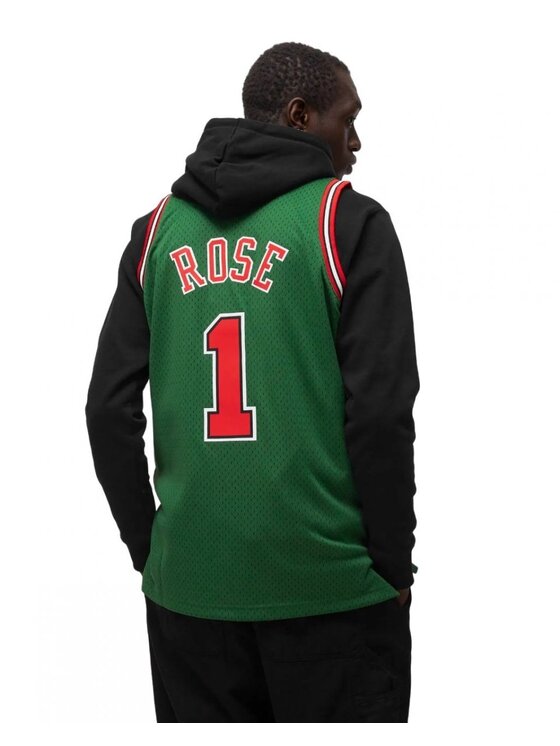 CHICAGO BULLS Derrick Rose ジャージ 2 Autographed Auto Derrick Rose Game Worn/Used Home Black