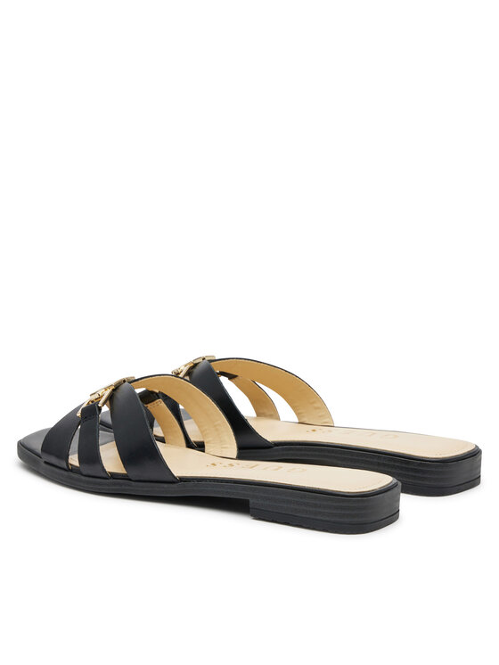 Guess Guess Şlapi FLJRLL LEA19 Negru