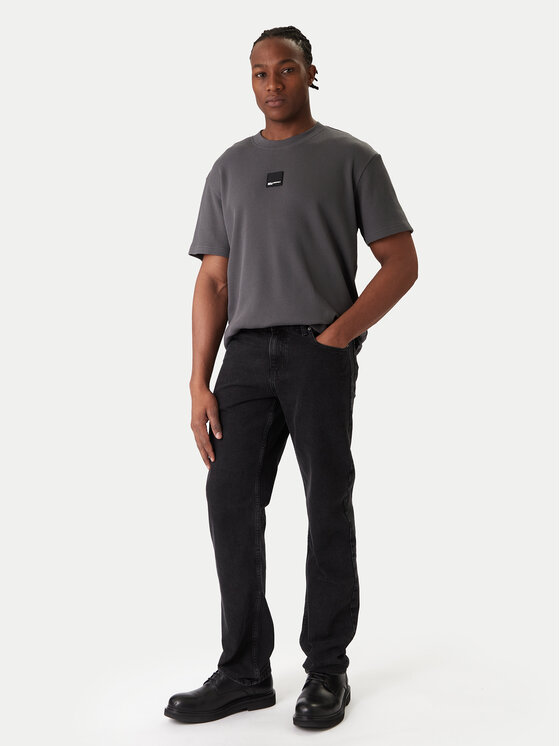 Karl Lagerfeld Jeans Karl Lagerfeld Jeans T-Shirt B1M17082 Šedá Regular Fit