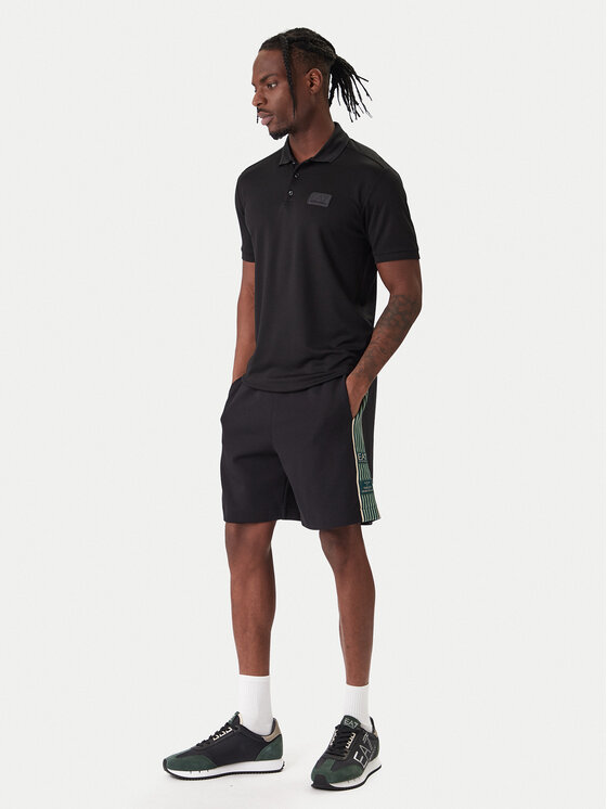 EA7 Emporio Armani EA7 Emporio Armani Sporta šorti 7M001501 AF12660 UC001 Melns Regular Fit