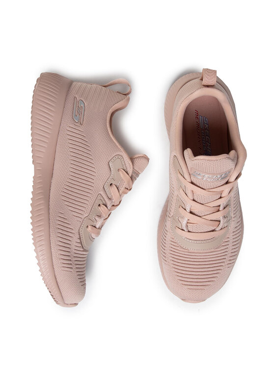 Skechers Skechers Sneakersy BOBS SPORT Tough Talk 32504/PNK Różowy