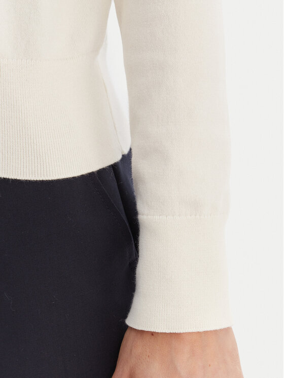 Polo Ralph Lauren Polo Ralph Lauren Kardigán 211971871003 Ekru Slim Fit