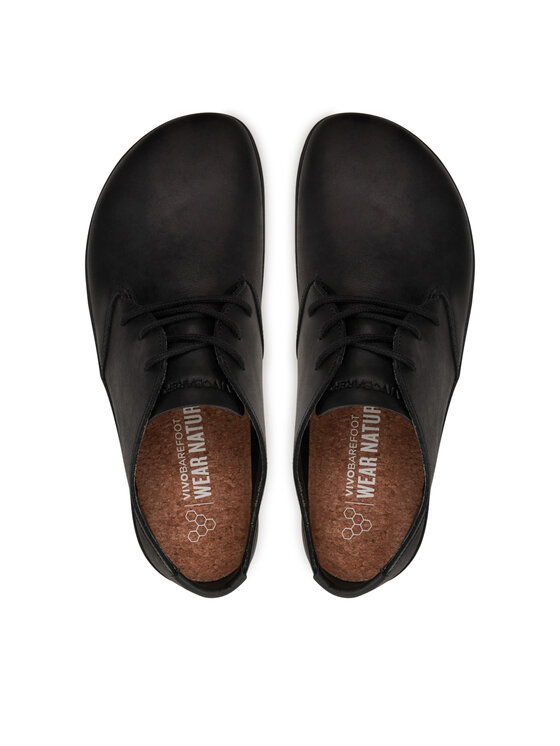 Vivo Barefoot Vivo Barefoot Félcipő RA IV 305102-01 Fekete